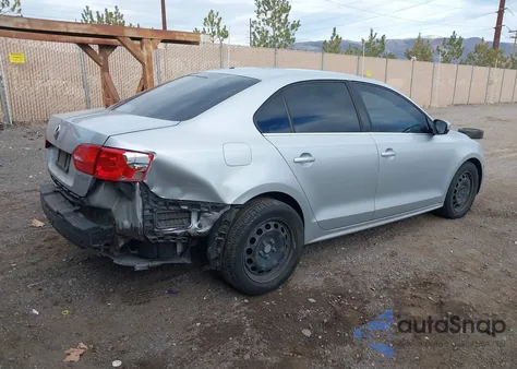 2013 Volkswagen Jetta 2.5L Se z USA, uszkodzony, nr VIN 3VWDP7AJ6DM403347